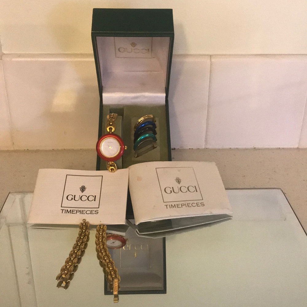 Gucci timeless watch